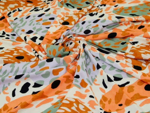 Minerva Exclusive Rippling Pool Viscose Challis POD Fabric
