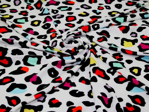 Minerva Exclusive Popcorn Prowl Viscose Challis POD Fabric Cocktail