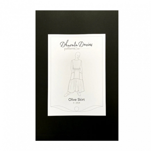 Dhurata Davies Paper Sewing Pattern Olive Skirt