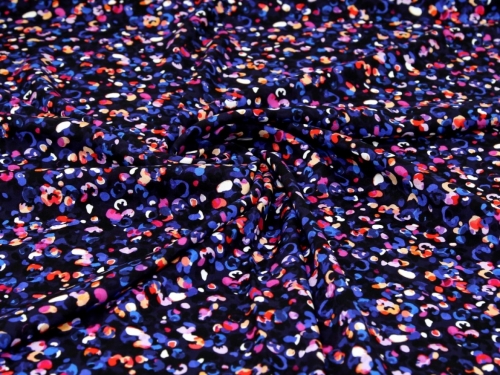 Minerva Exclusive Popcorn Jelly Viscose Challis POD Fabric Ultramarine