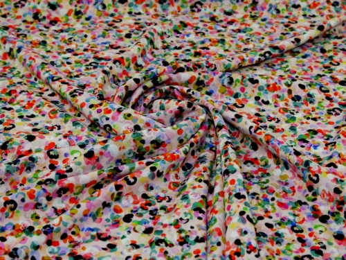 Minerva Exclusive Popcorn Jelly Viscose Challis POD Fabric Fairground