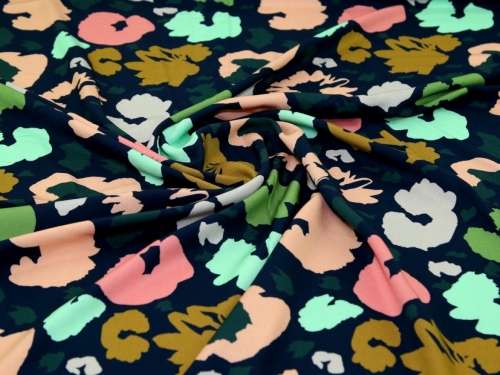 Minerva Exclusive Peony Dusk Viscose Challis POD Fabric
