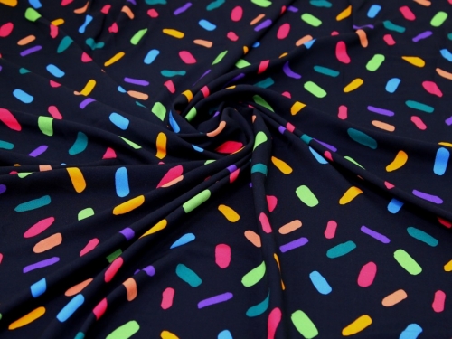 Minerva Exclusive Dancing Lights Viscose Challis POD Fabric
