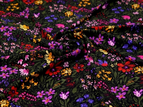 Minerva Exclusive Floral Resort Viscose Challis POD Fabric