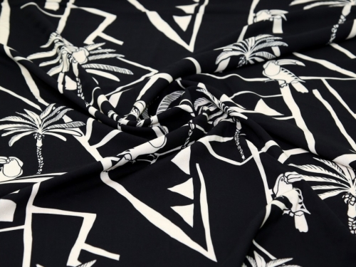 Minerva Exclusive Toucan Play Viscose Challis POD Fabric