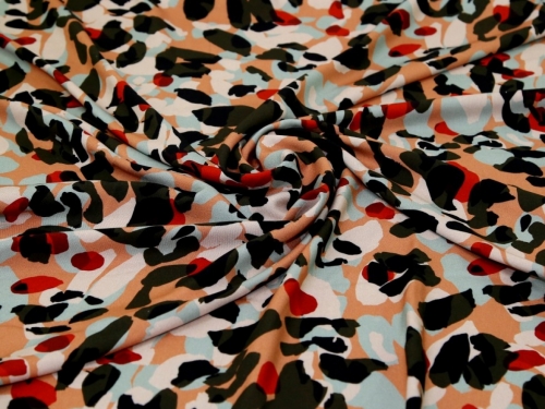 Minerva Exclusive Animal Song Viscose Challis POD Fabric