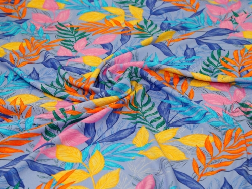 Minerva Exclusive Seedling Sketch Viscose Challis POD Fabric