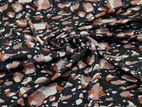 Minerva Exclusive Rugged Trail Recycled Melange Sweater Knit Stretch POD Fabric