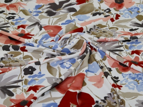 Minerva Exclusive Meadow Glee Viscose Challis POD Fabric