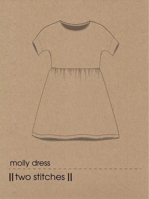Two Stitches Paper Sewing Pattern Molly Dress