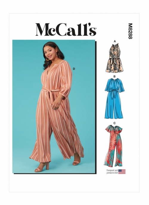 McCalls Paper Sewing Pattern 8288