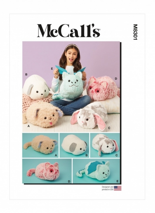 McCalls Paper Sewing Pattern 8301