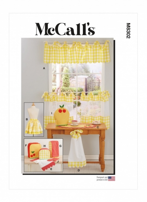 McCalls Paper Sewing Pattern 8302