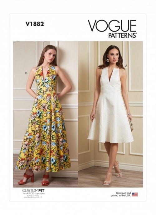Vogue Paper Sewing Pattern 1882