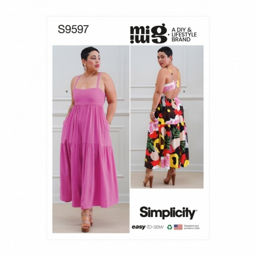 Simplicity Paper Sewing Pattern 9597