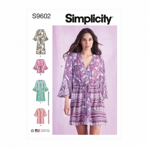 Simplicity Paper Sewing Pattern 9602