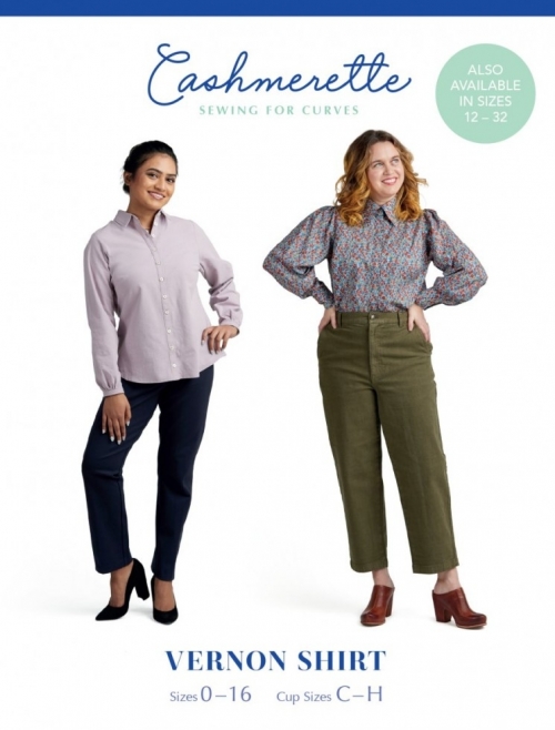 Cashmerette Paper Sewing Pattern Vernon Shirt