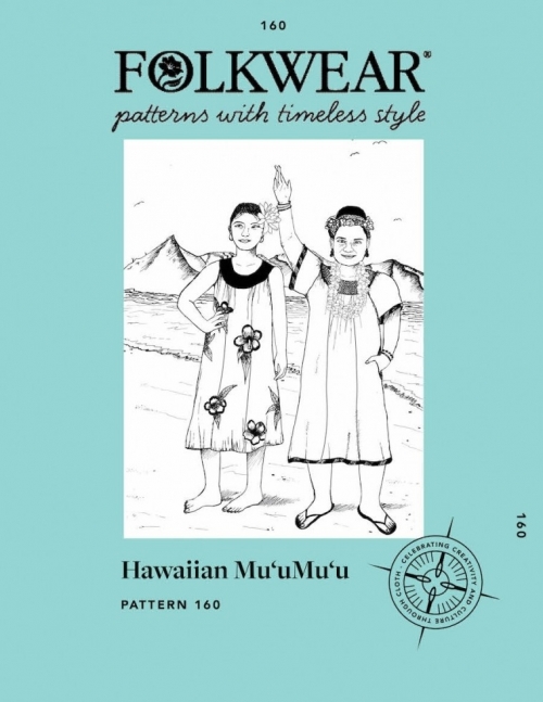 Folkwear Patterns Paper Sewing Pattern Hawaiian Mu umu u