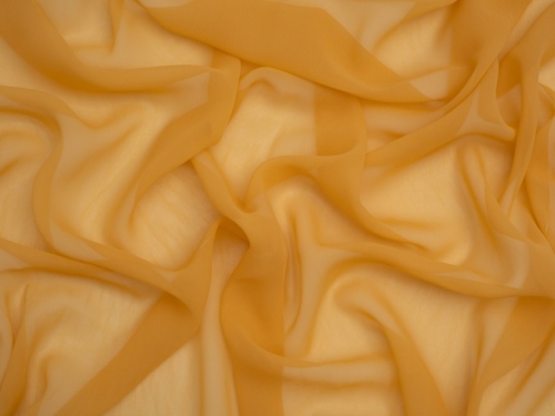 Minerva Core Range Light Sheer Chiffon Fabric Gold