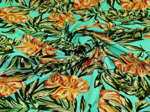 Minerva Exclusive Dotted Deliciosa Viscose Challis POD Fabric