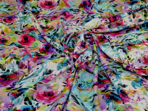 Minerva Exclusive Femme Fatale Viscose Challis POD Fabric