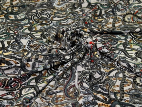 Minerva Exclusive Coiled Kingdom Viscose Challis POD Fabric