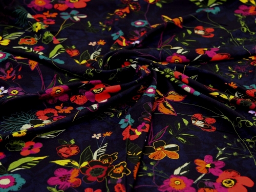 Minerva Exclusive Midsummer Magic Viscose Challis POD Fabric