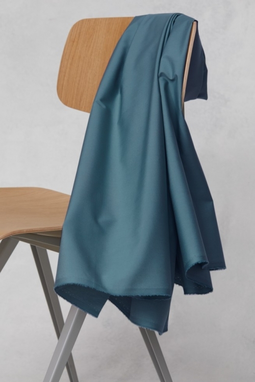 Mind The MAKER Organic Papertouch 100% Cotton Poplin Fabric Thunder