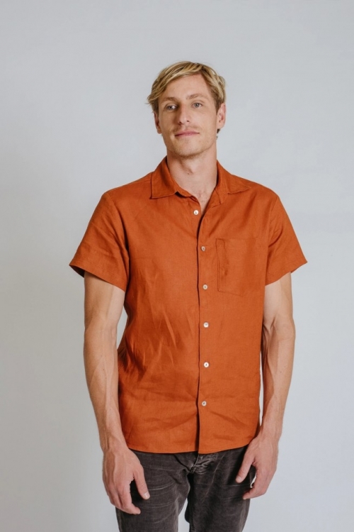 Common Stitch Paper Sewing Pattern Finch Button Up