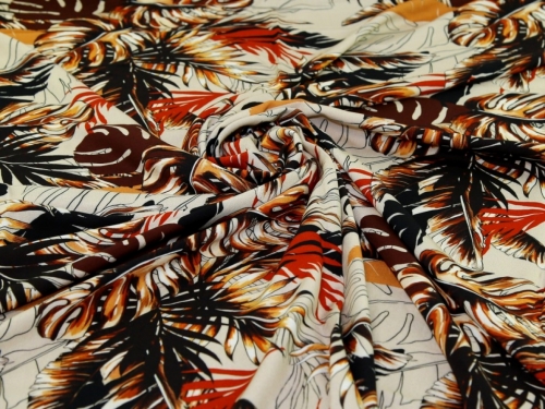 Minerva Exclusive Tropic Daze Viscose Challis POD Fabric