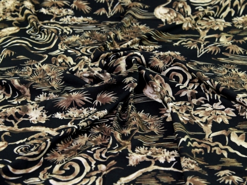Minerva Exclusive Soothing Shallows Viscose Challis POD Fabric