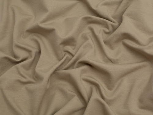 Minerva Core Range Medium Loop Back French Terry Stretch Knit Fabric Natural