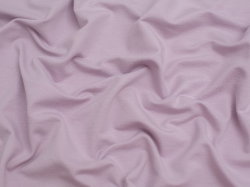 Minerva Core Range Medium Loop Back French Terry Stretch Knit Fabric Soft Lilac
