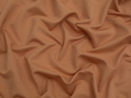 Minerva Core Range Medium Loop Back French Terry Stretch Knit Fabric Caramel