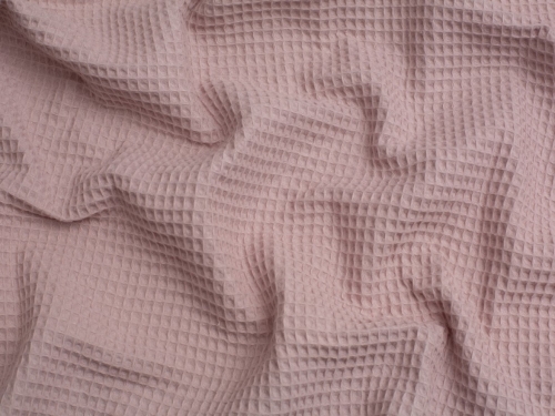 Minerva Core Range Medium Cotton Waffle Fabric Soft Lilac