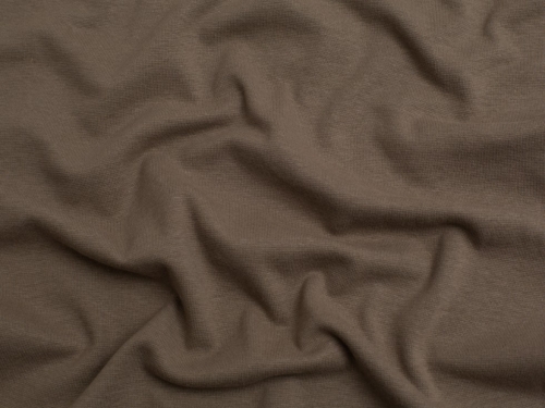 Minerva Core Range Tubular Ribbing Stretch Knit Fabric Sandstone