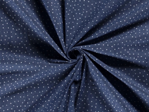 Stretch Woven Denim Fabric Indigo