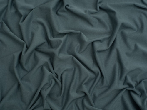 Minerva Core Range Baby Soft Cotton Jersey Stretch Knit Fabric Indigo Blue