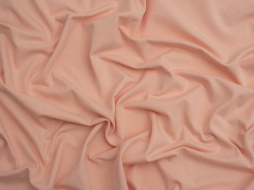 Minerva Core Range Baby Soft Cotton Jersey Stretch Knit Fabric Pale Pink