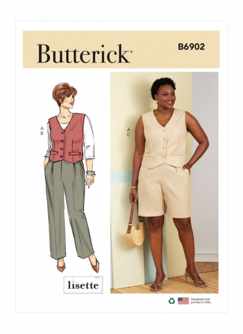 Butterick Paper Sewing Pattern 6902