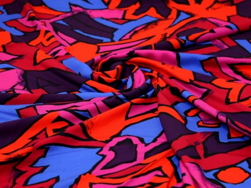 Minerva Exclusive Arcane Art Viscose Challis POD Fabric Heather