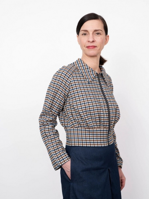 The Assembly Line Paper Sewing Pattern Cropped Jacket