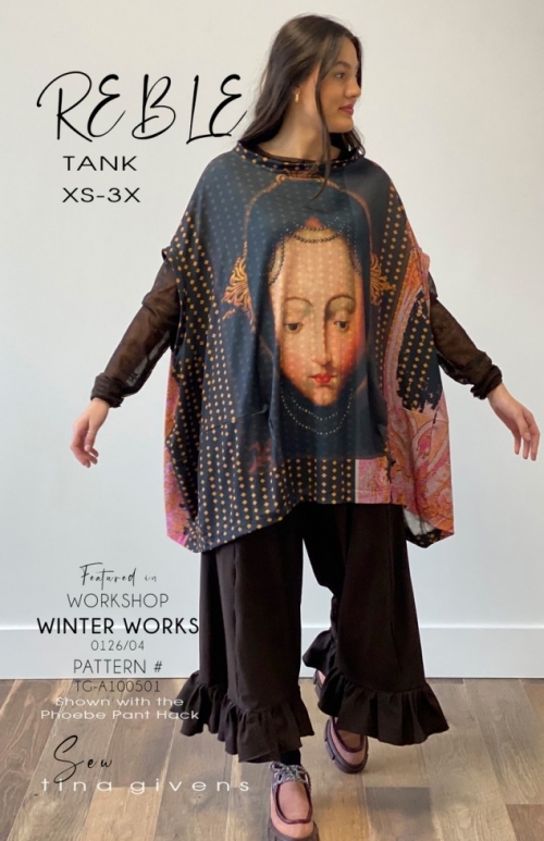 Sew Tina Givens Paper Sewing Pattern Reble Tank