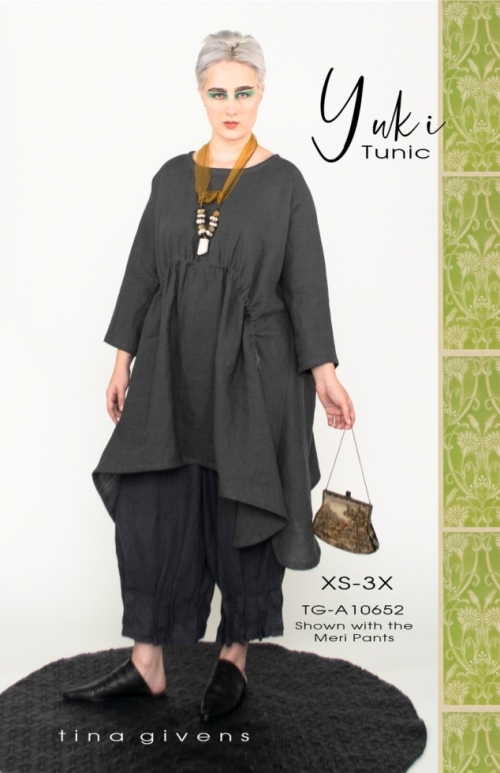 Sew Tina Givens Paper Sewing Pattern Yuki Tunic