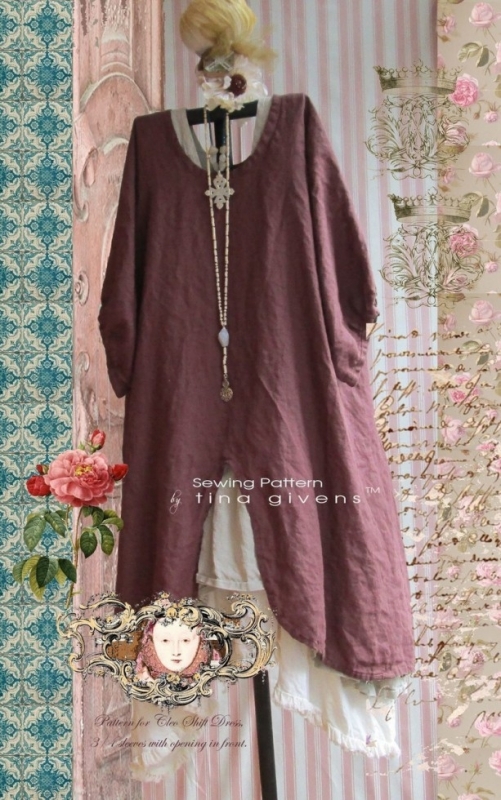 Sew Tina Givens Paper Sewing Pattern Cleo Dress