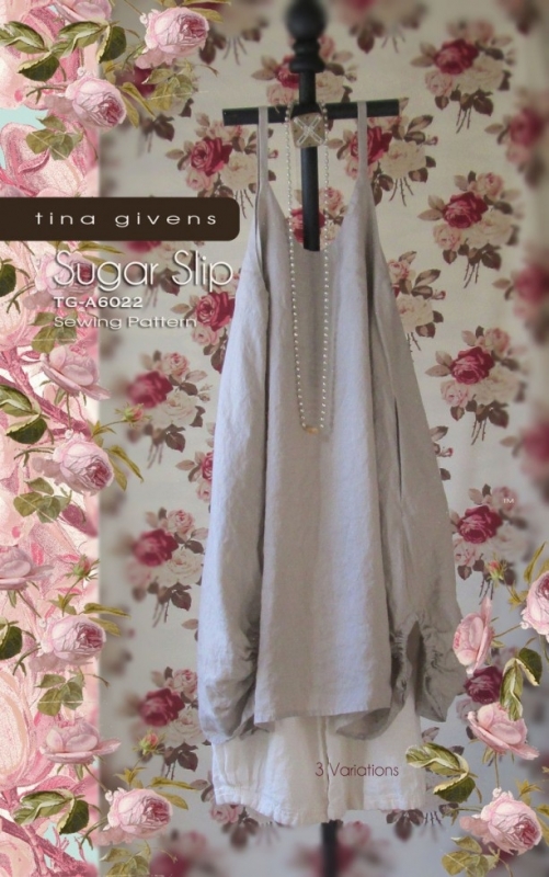 Sew Tina Givens Paper Sewing Pattern Sugar Slip Dress