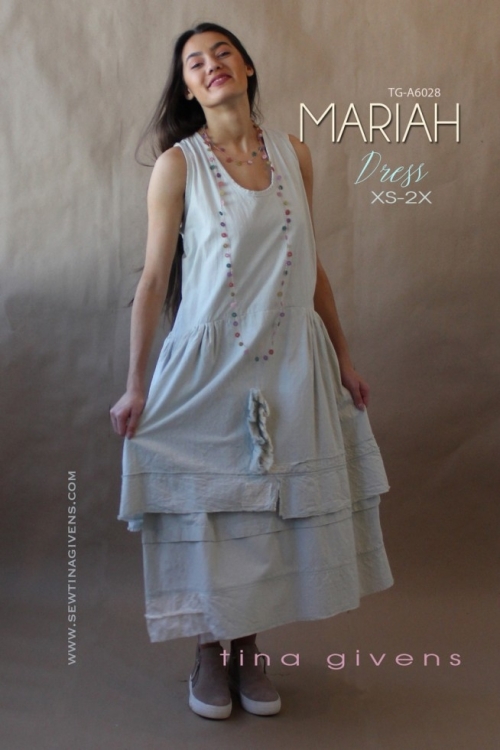 Sew Tina Givens Paper Sewing Pattern Mariah Dress