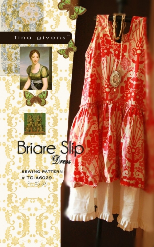 Sew Tina Givens Paper Sewing Pattern Briare Slip Dress