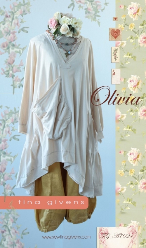 Sew Tina Givens Paper Sewing Pattern Olivia Tunic