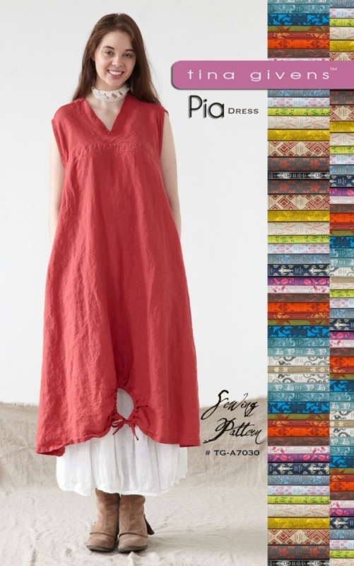 Sew Tina Givens Paper Sewing Pattern Pia Dress